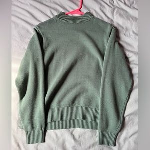 Uniqlo - Sage Green Knitted Pullover - Size M